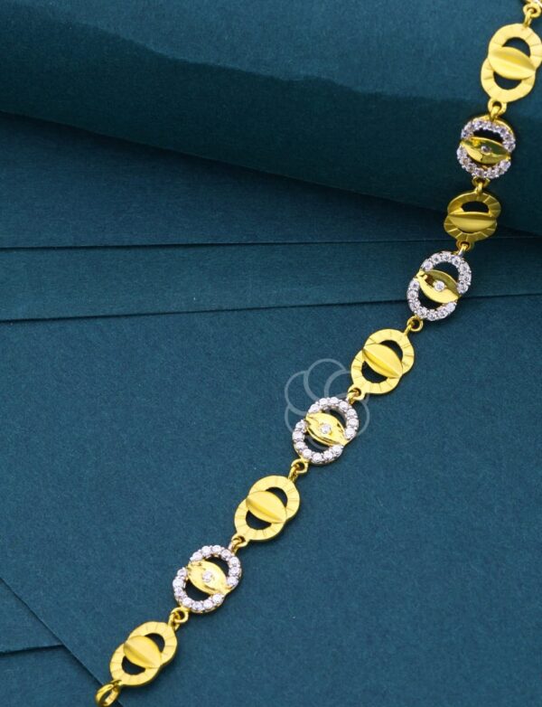Luxury 18K Rose Gold Chain Bracelet for Women