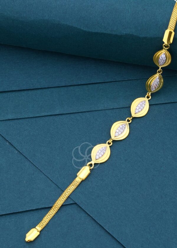 Trendy 18K Rose Gold Bracelet For Women's