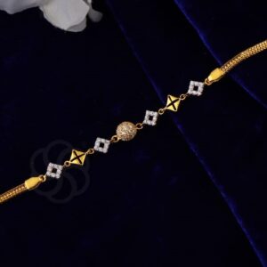 Modern Women’s Bracelet in 18K Rose Gold |