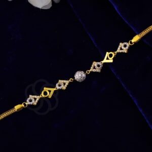 Stylish 18K Rose Gold Adjustable Bracelet for Women's