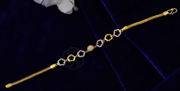 Classic 18K Rose Gold Plated Women’s Bracelet