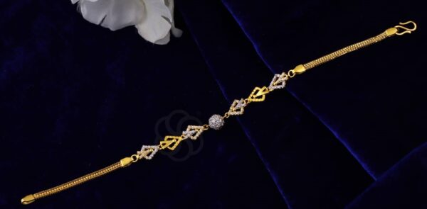 Designer 18K Rose Gold Bracelet for Women's