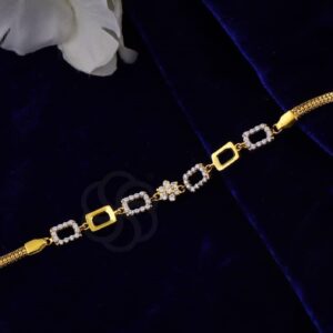 Classic 18K Rose Gold Plated Women’s Bracelet