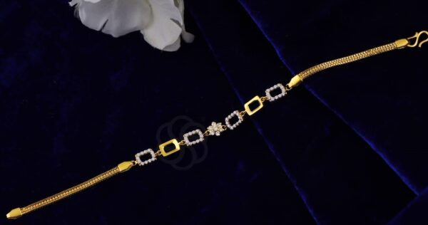 Classic 18K Rose Gold Plated Women’s Bracelet
