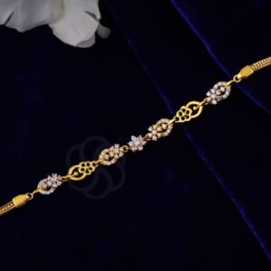 18K Rose Gold Plated Bracelet for Women and Girls