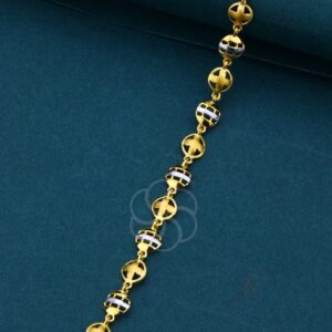 Delicate 18K Rose Gold Bracelet for Girls & Women