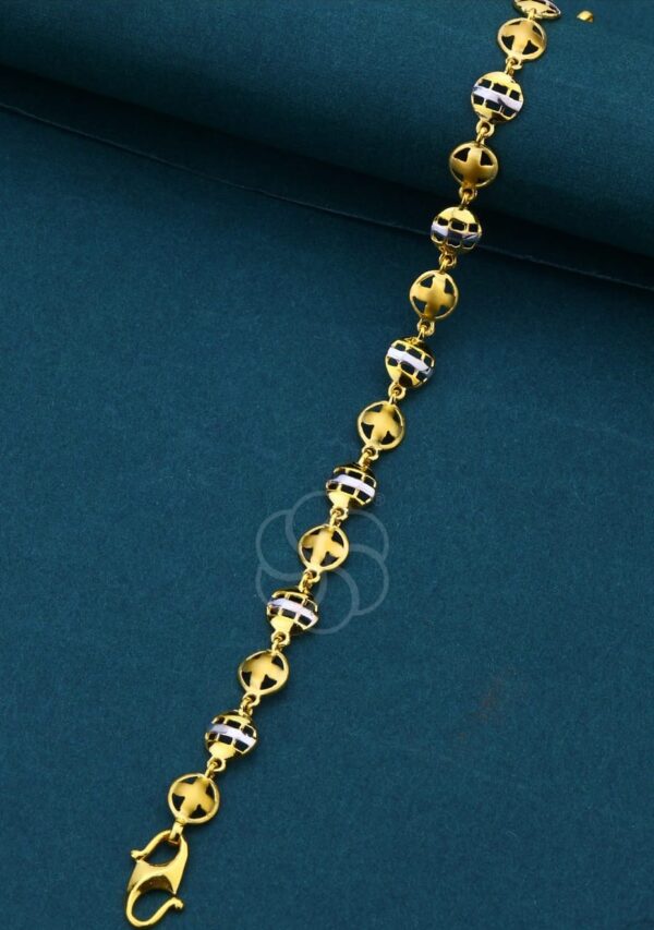 Delicate 18K Rose Gold Bracelet for Girls & Women