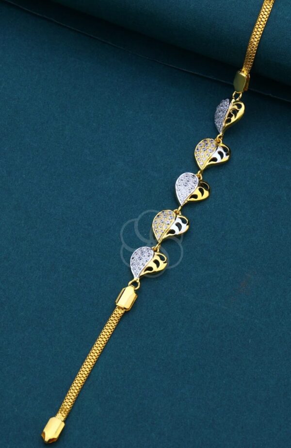 Bold & Beautiful 18K Rose Gold Plated Women’s Bracelet