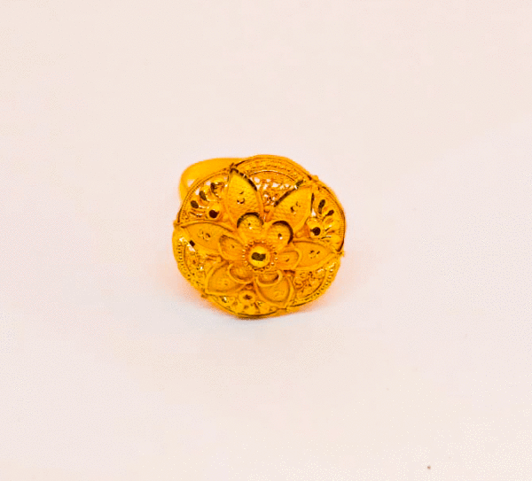 Premium Designer 22K Rose Gold Ring For Women's - Image 4