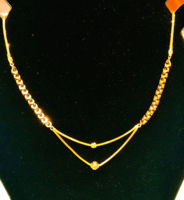 Classic Designer 22K Pure Gold Mangalsutra