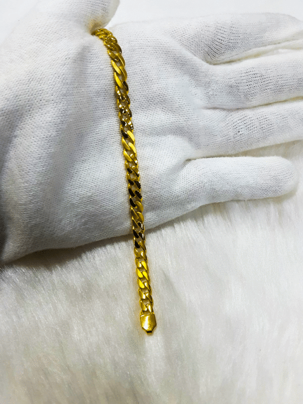 Authentic 22K Gold Bracelet for Men's
