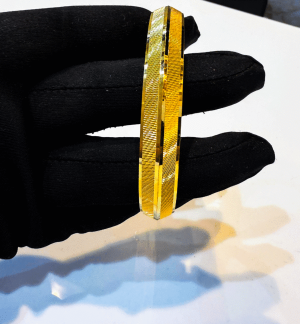 Designer 22K Real Gold Bangles for Men's