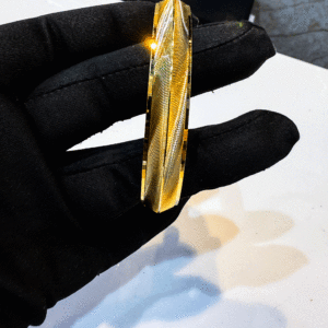 22K Gold Classic Bangles for Men's