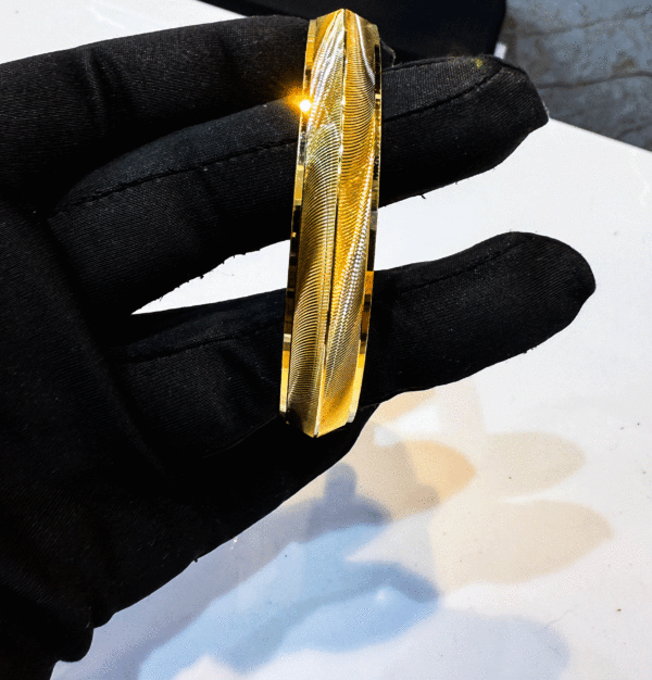 22K Gold Classic Bangles for Men's