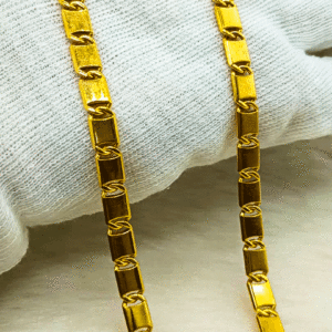 22K Pure Gold Traditional Men's Chain
