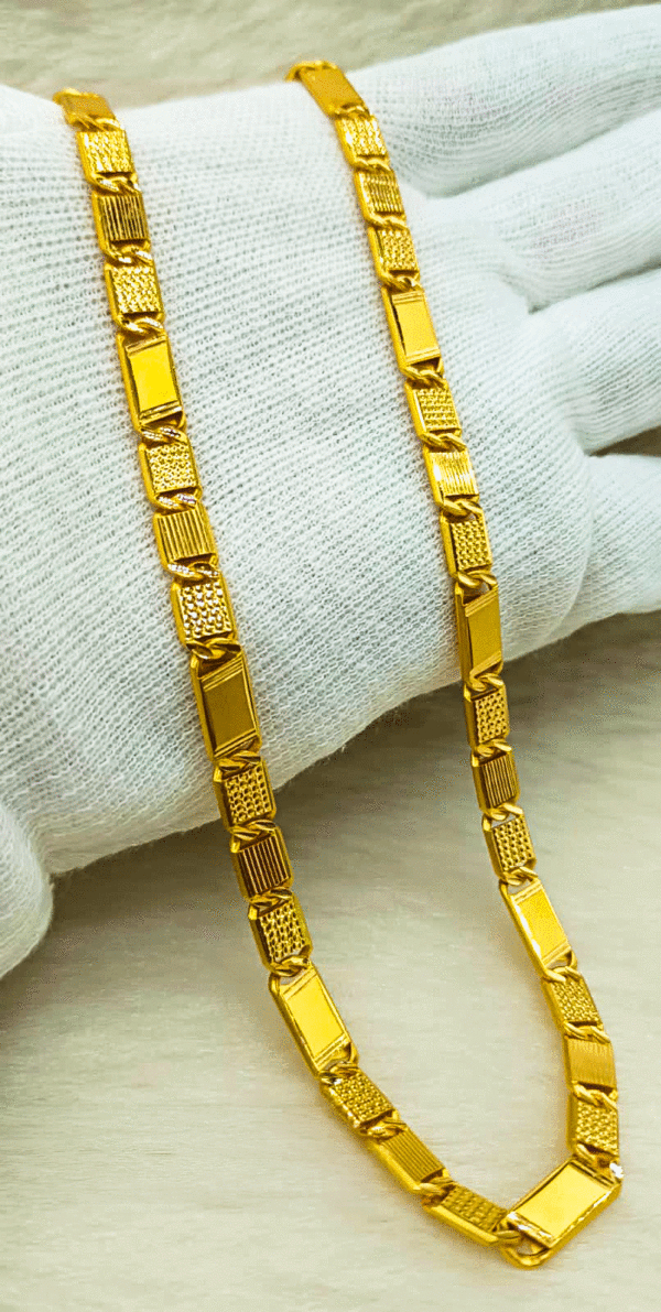 Authentic 22K Gold Thick Chain for Men's