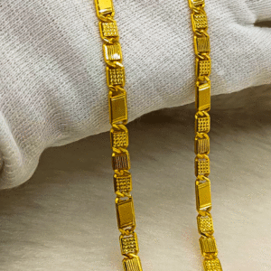 22K Solid Gold Heavy Chain for Men's