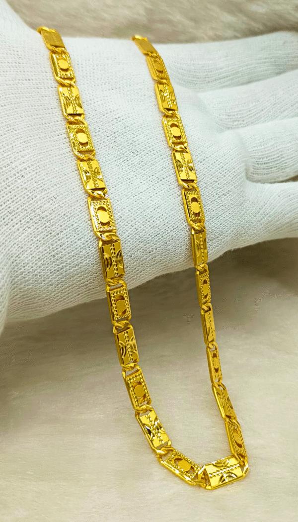 22K Gold Fancy Chain for Men