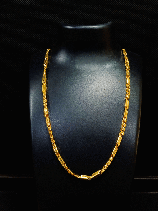 22K Hallmarked Gold Chain for Men - Image 2