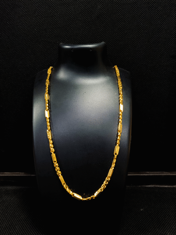 22K Pure Gold Chain for Men