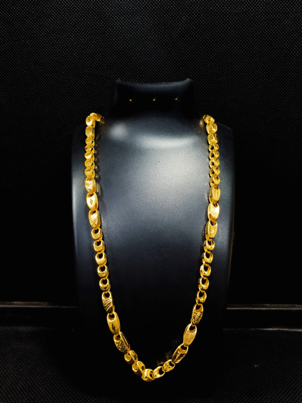 22K Real Gold Chain for Men's