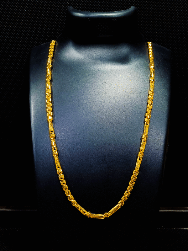 Lightweight 22K Gold Chain for Men's