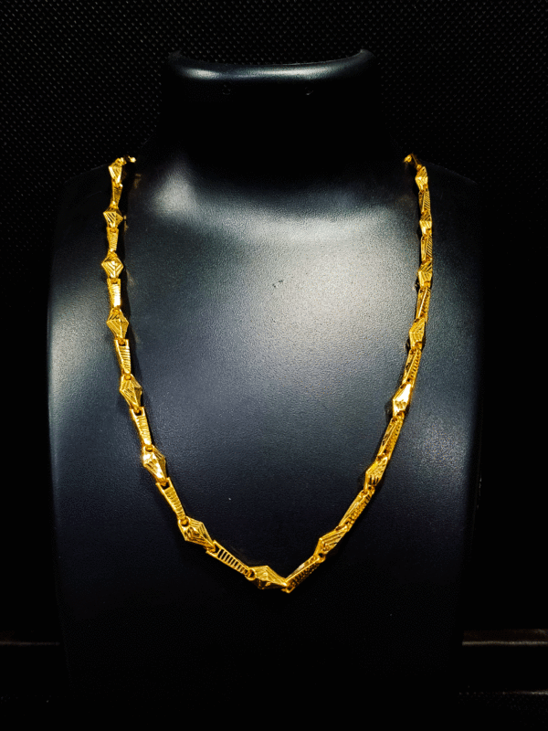 Classic Men’s 22 Karat Real Gold Chain