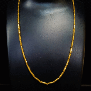 Stylish 22K Pure Gold Men's Chain