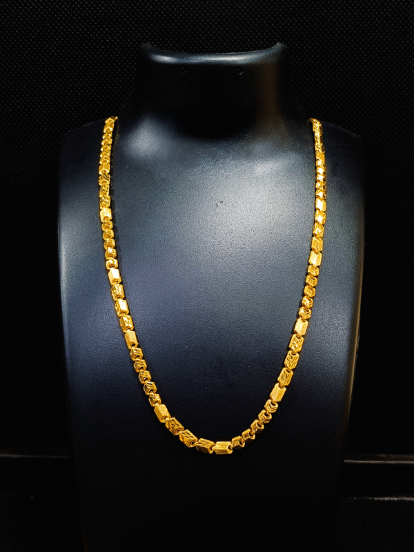 Premium Quality 22K Pure Gold Chain for Men's - Image 2