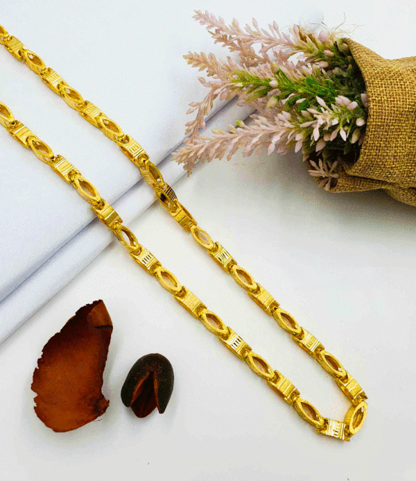 22K Pure Gold Chain for Men's