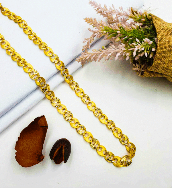 luxury 22K Pure Gold Chain for Men's