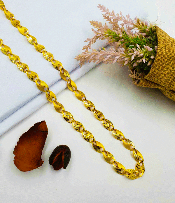 Stylish 22K Pure Gold Chain for Men's