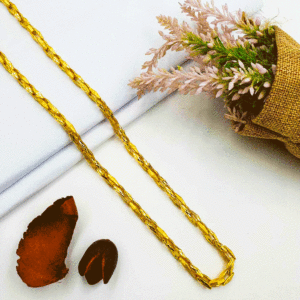 Pure Handmade 22K Pure Gold Chain for Men