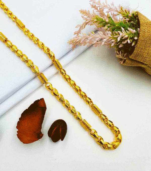 Classic Design 22K Pure Gold Chain for Men