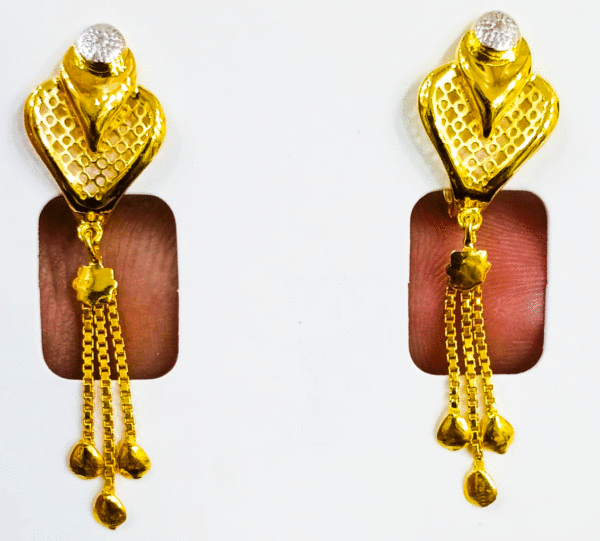 Luxurious 22K Gold Earrings for Women's