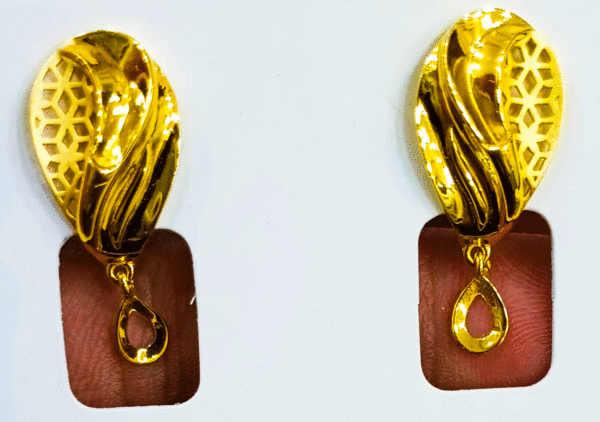 22K Gold Earrings for Women's