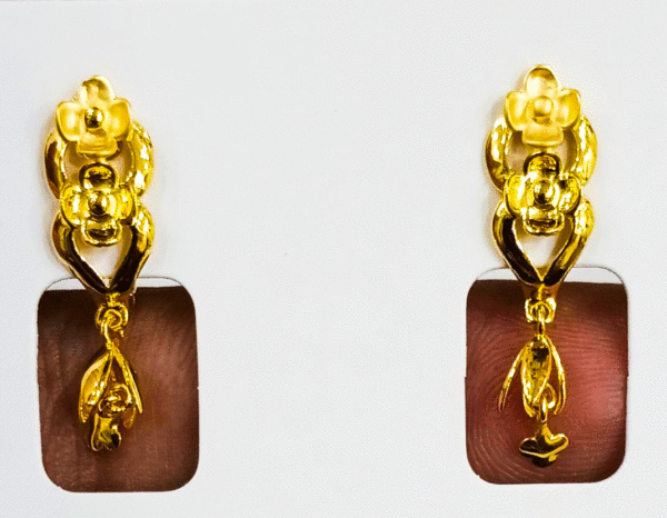 Luxurious 22K Gold Earrings for Women's