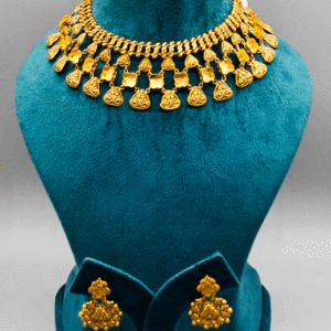Handcrafted 22K Gold Bridal Necklace