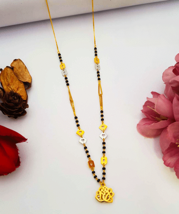22K Hallmarked Gold Mangalsutra For Women's