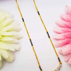 22K Pure Gold lightweight Mangalsutra For Women's