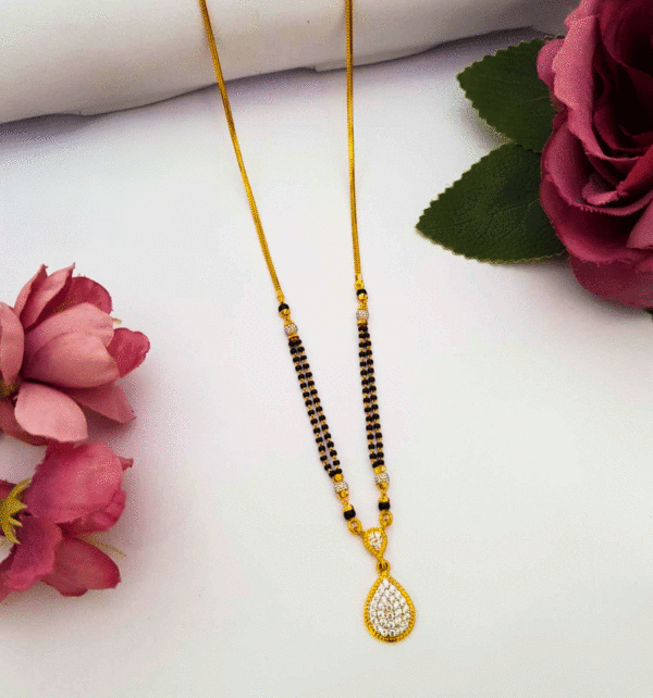 Trendy 22K Solid Gold Mangalsutra For Women's