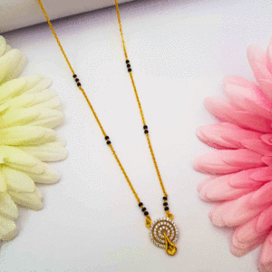 Latest 22K Pure Gold Mangalsutra For Women