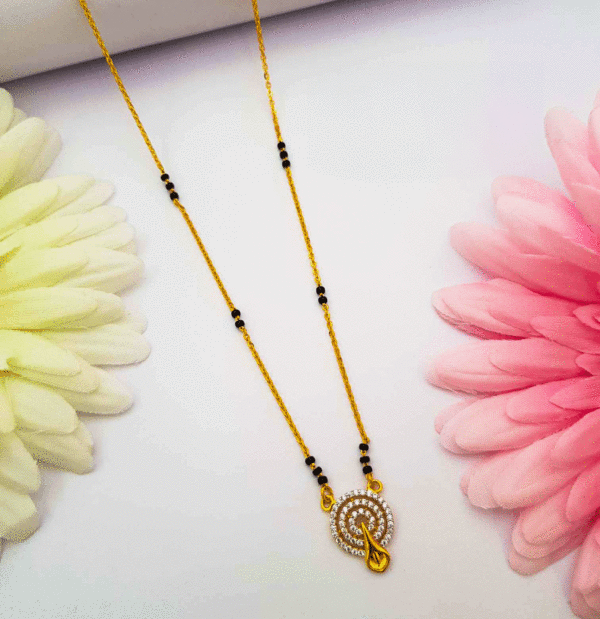 Latest 22K Pure Gold Mangalsutra For Women