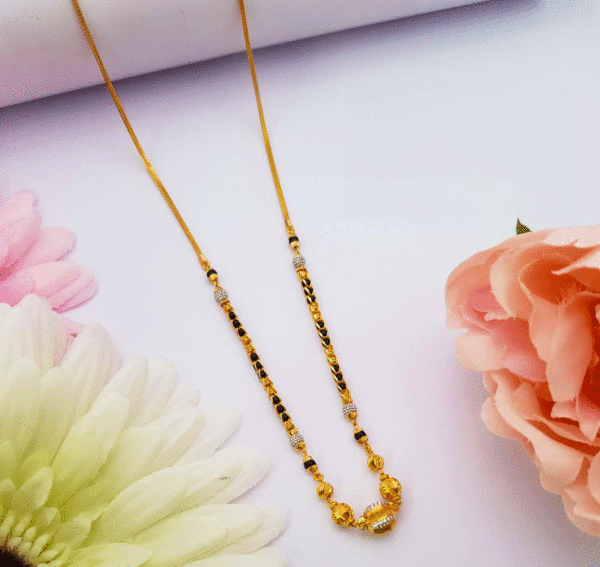 Pure Gold 22K Mangalsutra for Women's