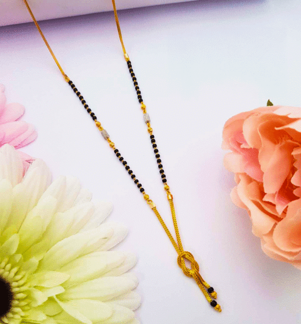 Lightweight 22KT Gold Mangalsutra For Women's
