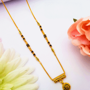 Minimal 22K Pure Gold Mangalsutra