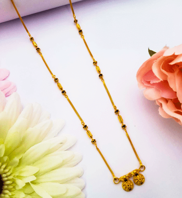 Elegant 22K Pure Gold Mangalsutra