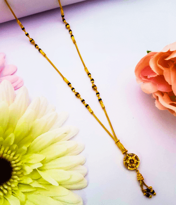 Modern 22K Pure Gold Mangalsutra for Newly Married Women