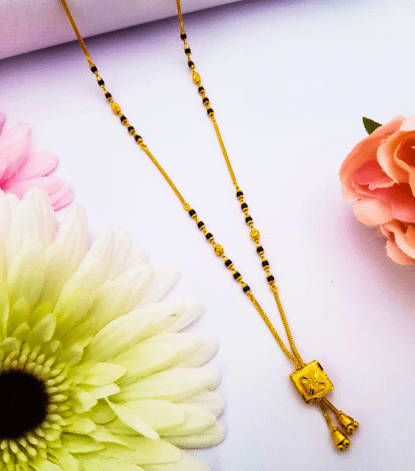Antique Finish 22K Gold Mangalsutra