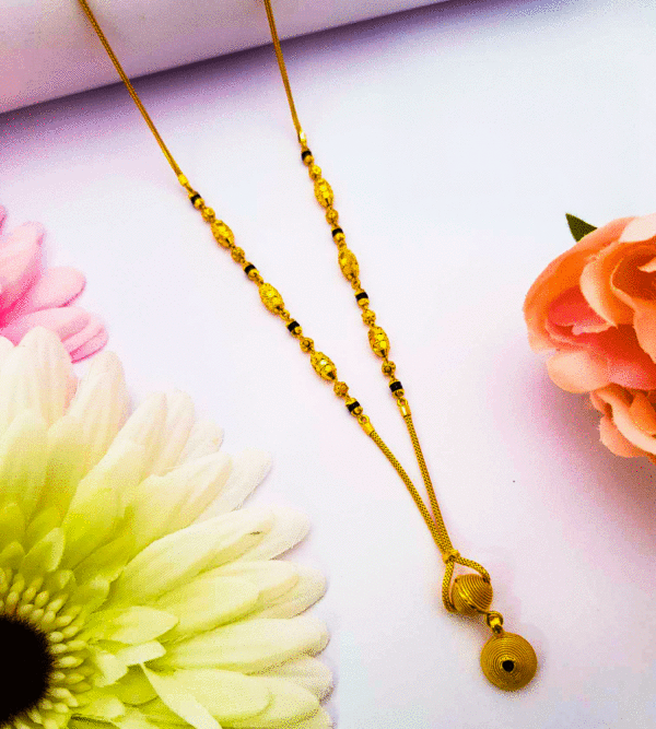 Modern 22K Pure Gold Mangalsutra For Women's